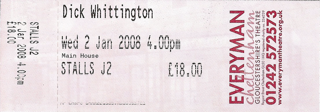 Dick Whittington Ticket